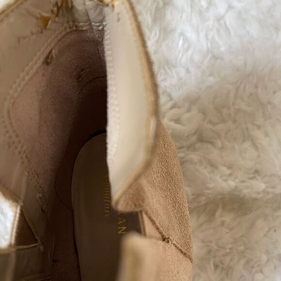 Cole Haan Grandos Signature Khaki suede ankle boots 2” heels size 10.5 - Picture 13 of 13